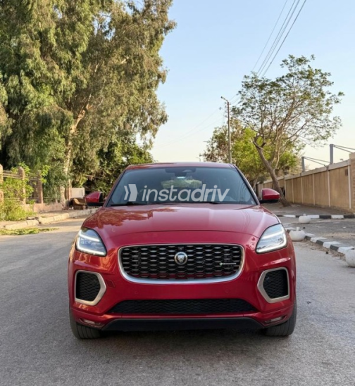 Jaguar E-pace 2021 Red Automatic Used for Sale in Heliopolis - 3