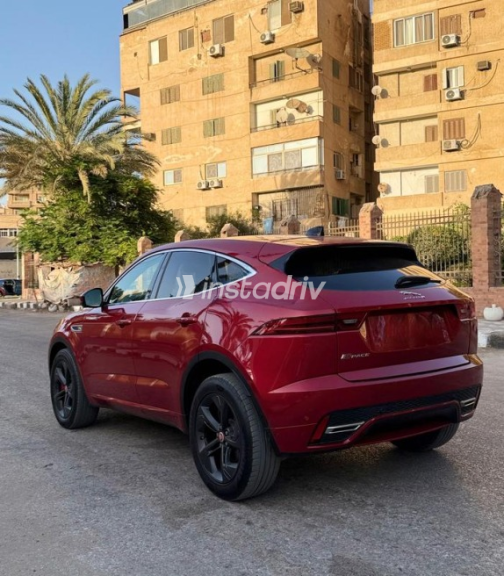 Jaguar E-pace 2021 Red Automatic Used for Sale in Heliopolis - 4