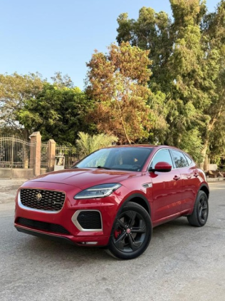 Jaguar E-pace 2021 Red Automatic Used for Sale in Heliopolis