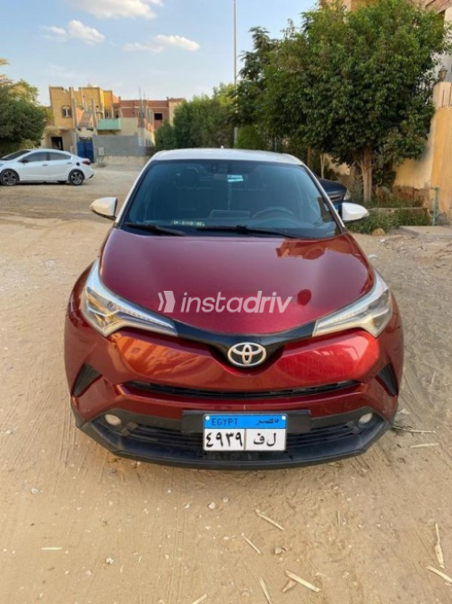 تويوتا C-HR 2017 أحمر أوتوماتيك مستعملة للبيع في 6 أكتوبر - 6