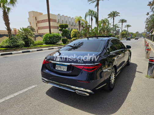 Mercedes S 500 2009 White Automatic Used for Sale in Greater Cairo ( Cairo + Giza) - 1