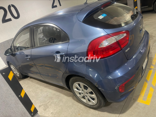 Kia Rio 2015 Blue Automatic Used for Sale in Greater Cairo ( Cairo + Giza) - 1