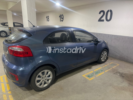 Kia Rio 2015 Blue Automatic Used for Sale in Greater Cairo ( Cairo + Giza) - 5