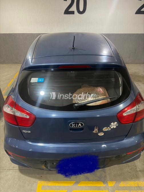 Kia Rio 2015 Blue Automatic Used for Sale in Greater Cairo ( Cairo + Giza) - 9