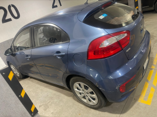 Kia Rio 2015 Blue Automatic Used for Sale in Greater Cairo ( Cairo + Giza)