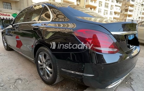 Mercedes C 180 2015 Black Automatic Used for Sale in Greater Cairo ( Cairo + Giza) - 6