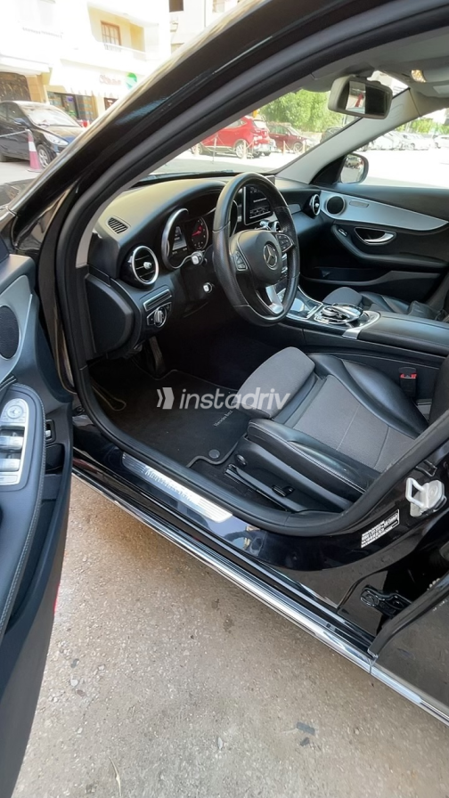 Mercedes C 180 2015 Black Automatic Used for Sale in Greater Cairo ( Cairo + Giza) - 7
