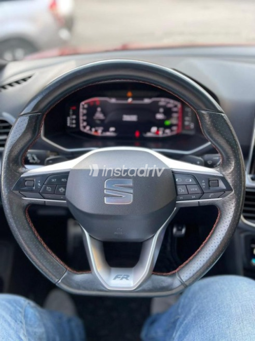 Seat Tarraco 2022 Dark Red Automatic Used for Sale in Nasr city - 6