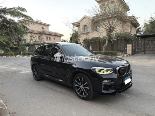 بي ام دبليو X3 2019 أسود أوتوماتيك مستعملة للبيع في القاهرة - 3