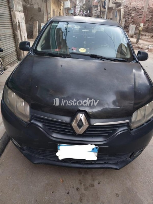 Renault Logan 2015 Black Automatic Used for Sale in El Minya - 3