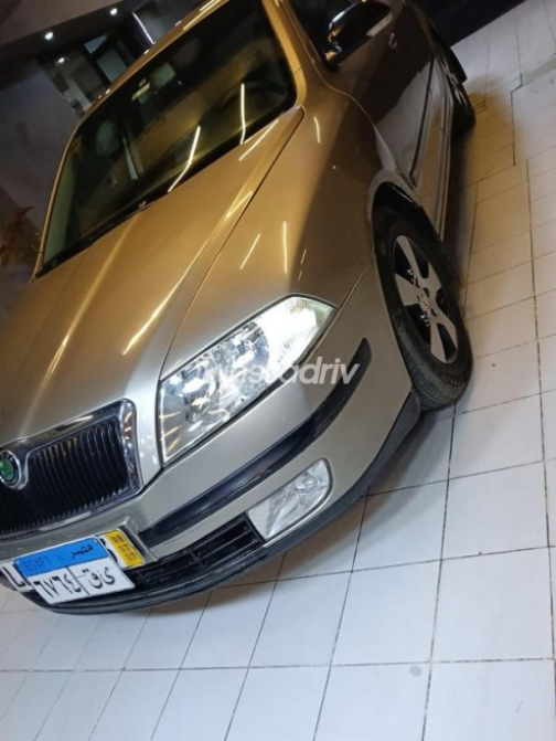 Skoda Octavia A5 2008 Gold Automatic Used for Sale in Cairo - 4