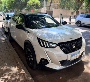 Peugeot 2008 2021 White Automatic Used for Sale in Cairo