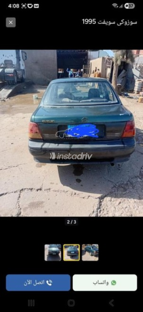 Suzuki Swift 2000 Green Manual Used for Sale in Cairo - 3