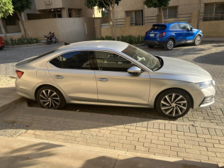 سكودا اوكتافيا A8 2024 رمادي أوتوماتيك مستعملة للبيع في مدينة نصر
