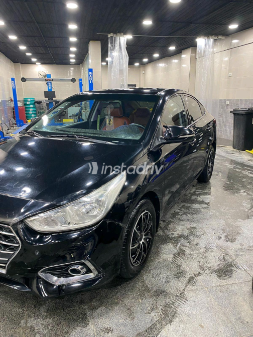 Hyundai Accent HCI 2020 Black Automatic Used for Sale in Greater Cairo ( Cairo + Giza) - 1