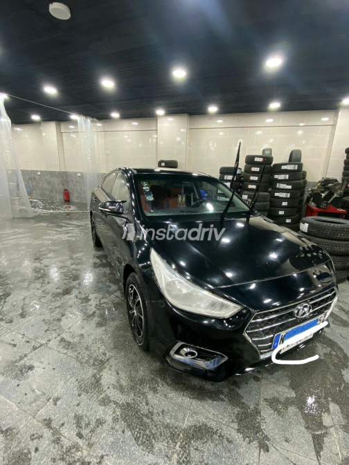 Hyundai Accent HCI 2020 Black Automatic Used for Sale in Greater Cairo ( Cairo + Giza) - 2