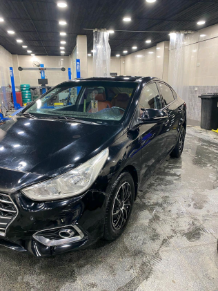 Hyundai Accent HCI 2020 Black Automatic Used for Sale in Greater Cairo ( Cairo + Giza)
