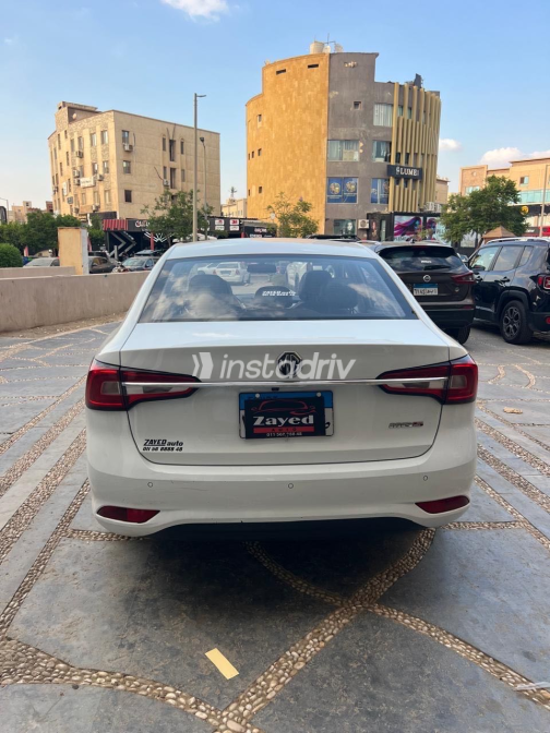 MG 5 2021 White Automatic Used for Sale in Greater Cairo ( Cairo + Giza) - 1