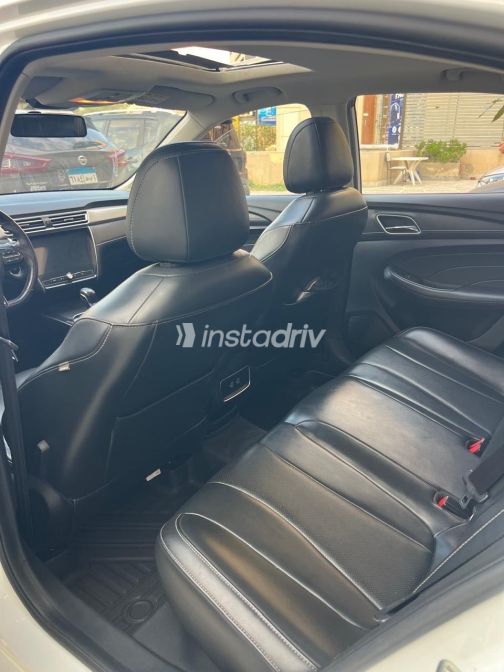 MG 5 2021 White Automatic Used for Sale in Greater Cairo ( Cairo + Giza) - 3