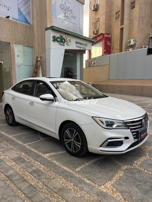 MG 5 2021 White Automatic Used for Sale in Greater Cairo ( Cairo + Giza) - 5