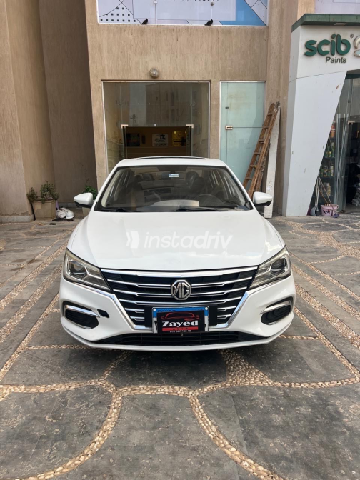 MG 5 2021 White Automatic Used for Sale in Greater Cairo ( Cairo + Giza) - 7