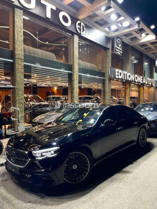 Mercedes E 200 2026 Black Automatic Used for Sale in Nasr city - 1