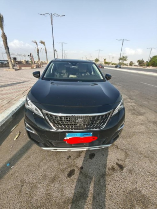 Peugeot 3008 2019 Black Automatic Used for Sale in Cairo
