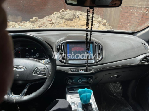 Chery Tiggo 7 2022 Gray Automatic Used for Sale in El Minya - 2