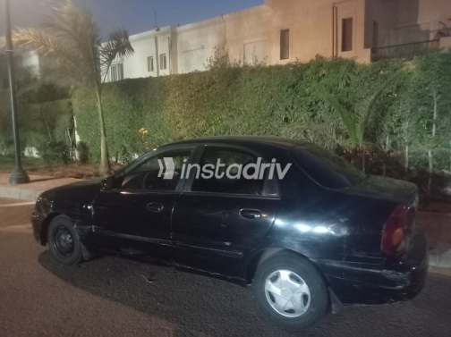 Chevrolet Lanos 2017 Black Manual Used for Sale in Greater Cairo ( Cairo + Giza) - 1