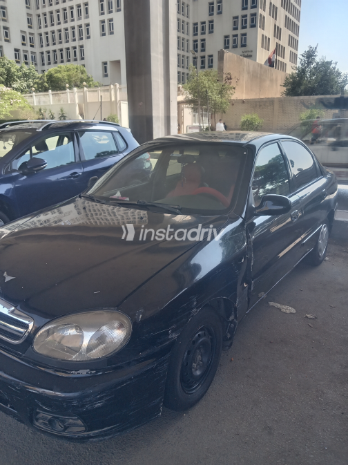 Chevrolet Lanos 2017 Black Manual Used for Sale in Greater Cairo ( Cairo + Giza) - 3