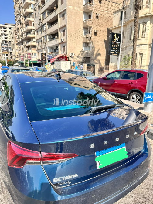 Skoda Octavia A8 2021 White Automatic Used for Sale in Greater Cairo ( Cairo + Giza) - 1