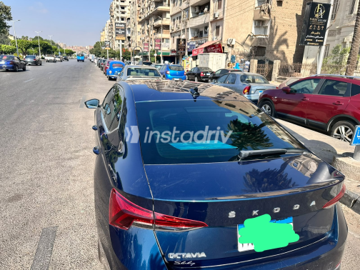 Skoda Octavia A8 2021 White Automatic Used for Sale in Greater Cairo ( Cairo + Giza) - 3