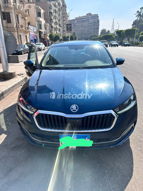 Skoda Octavia A8 2021 White Automatic Used for Sale in Greater Cairo ( Cairo + Giza) - 7