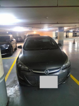Opel Astra 2014 Dark Gray Automatic Used for Sale in Alexandria