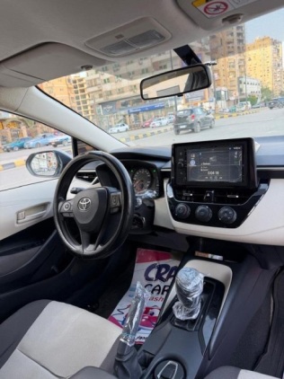 Toyota Corolla 2023 Silver Automatic Used for Sale in Beni Suef
