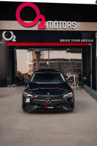 Mercedes C 180 2024 Black Automatic Used for Sale in Cairo