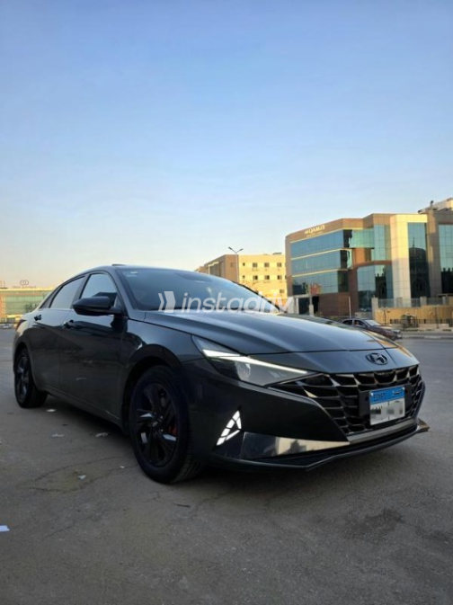 Hyundai Elantra CN7 2022 Dark Gray Automatic Used for Sale in Nasr city - 1