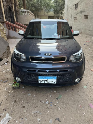 Kia Soul 2015 Dark Blue Automatic Used for Sale in Sharqia