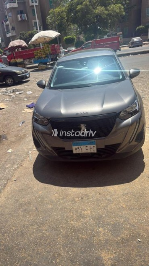 Peugeot 2008 2021 Dark Gray Automatic Used for Sale in Cairo - 5