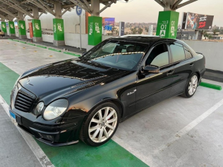مرسيدس E 230 2009 أسود أوتوماتيك مستعملة للبيع في مصر الجديدة
