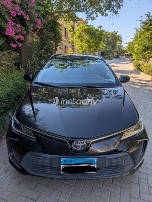 Toyota Corolla 2022 Black Automatic Used for Sale in Cairo - 1
