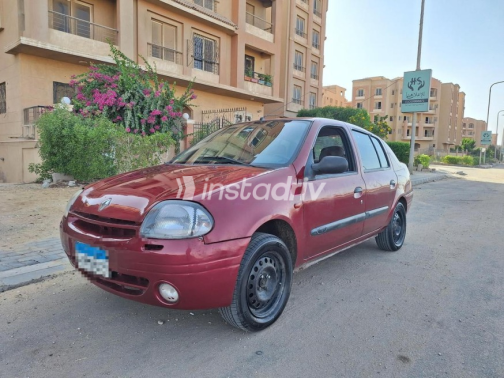 Renault Clio 2001 Red Manual Used for Sale in Hadayek October - 2