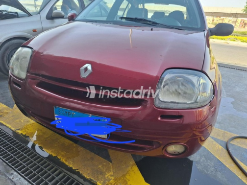 Renault Clio 2001 Red Manual Used for Sale in Hadayek October - 9