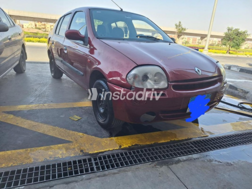 Renault Clio 2001 Red Manual Used for Sale in Hadayek October - 10