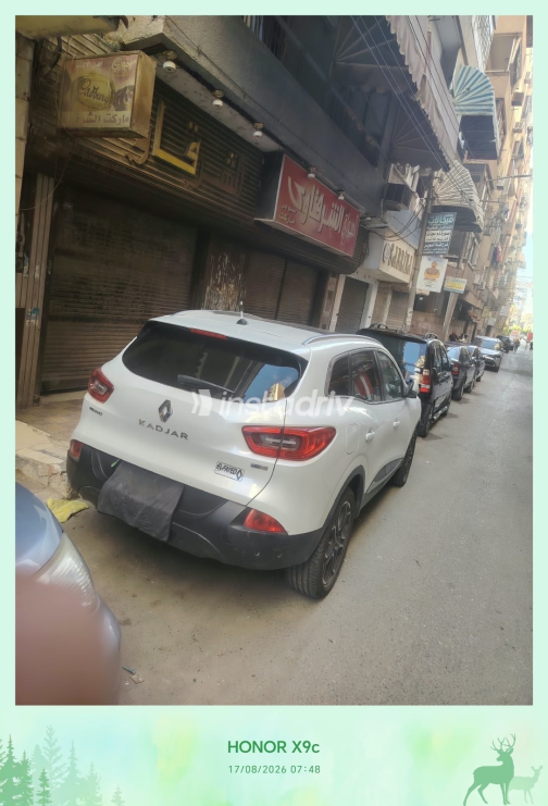 Renault Kadjar 2018 White Automatic Used for Sale in Greater Cairo ( Cairo + Giza) - 4
