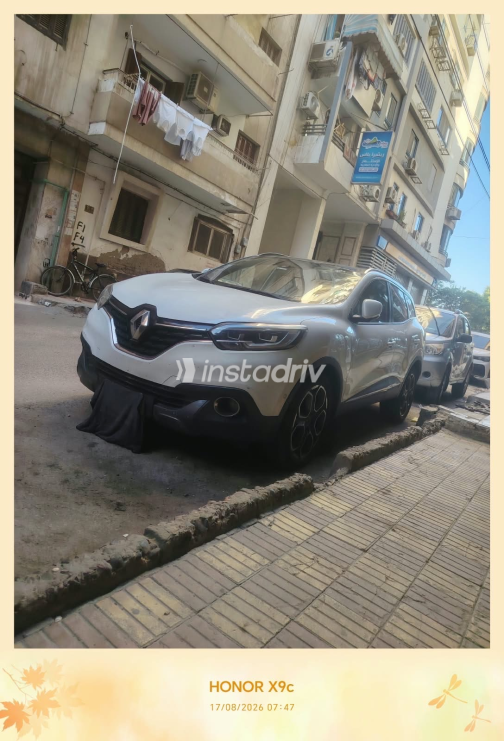 Renault Kadjar 2018 White Automatic Used for Sale in Greater Cairo ( Cairo + Giza) - 9