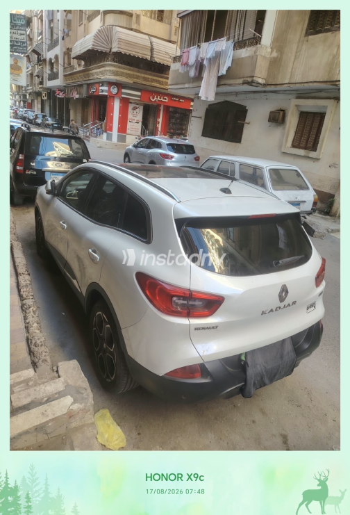 Renault Kadjar 2018 White Automatic Used for Sale in Greater Cairo ( Cairo + Giza) - 10