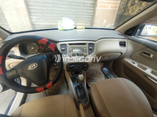 Kia Rio 2008 Black Automatic Used for Sale in Shibin El Qanater - 3