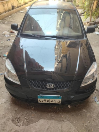 Kia Rio 2008 Black Automatic Used for Sale in Shibin El Qanater