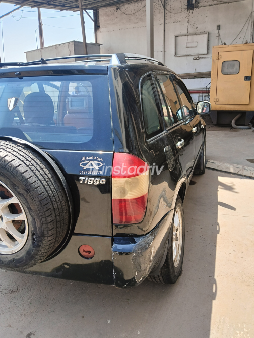 Speranza Tiggo 2009 Black Automatic Used for Sale in Greater Cairo ( Cairo + Giza) - 9